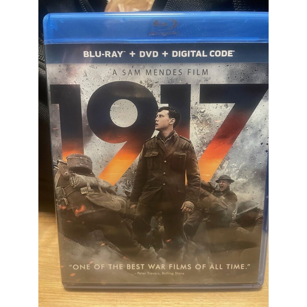 1917 (Blu-ray, DVD, Digital code, 2019) Amazing War Story